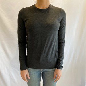 Solid Long Sleeve in Dark Grey by TONET